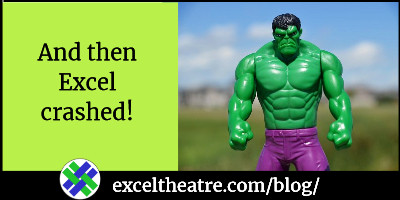 contextures's tweet image. How many Excel brain waves did you have today? See what people said about #Excel this week #ExcelTweetsRoundup #excelfun
exceltheatre.com/blog/archives/…