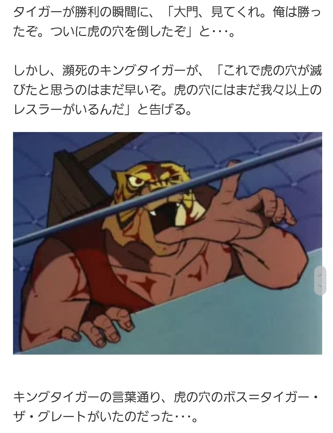 オレサマ タイガーマスク 面白かったなぁ もう一度 最初から見てみたい 大門大吾ことミスター不動が最初は敵だだったのが タイガーの味方になり ブラックタイガー ビッグタイガー キングタイガーと闘う所が面白かった T Co Fazvhgu8gn