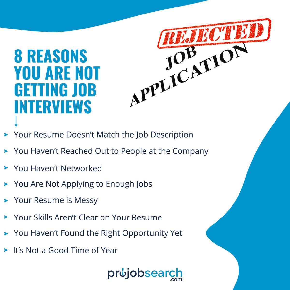 Pro_Job_Search's tweet image. For more tips, visit projobsearch.com email us at hello@projobsearch.com | Call:+919522222074
#InterviewTips #Interview #CareerAdvice #Resume #JobHunt #Career #business #entrepreneur #job #Jobs #JobHunting #JobSeeker #FindJobs #Hiring #jobsearch #jobs4u #ProJobSearch