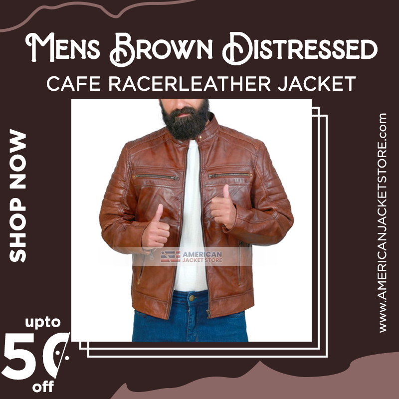 jacket_store's tweet photo. Mens Brown Distressed Cafe Racer Leather Jacket
#fashionCostumes #News #Fashoinoutfits #Movies #celebrity #MensJacket #BrownLeatherJacket #MensBrownDistressedCafeRacerLeatherJacket
https://t.co/DA48AvuTtU https://t.co/EXEsKrDJhY
