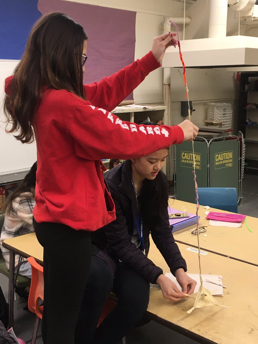 MissDemfromSTEM's tweet photo. In honor of the Big Game this weekend, Grade 7 GAP is constructing goal posts at least 18” tall, freestanding with limited supplies! 🏈🏈 @CWCGCMS @demfromstem https://t.co/1ZC7AyZ1dZ