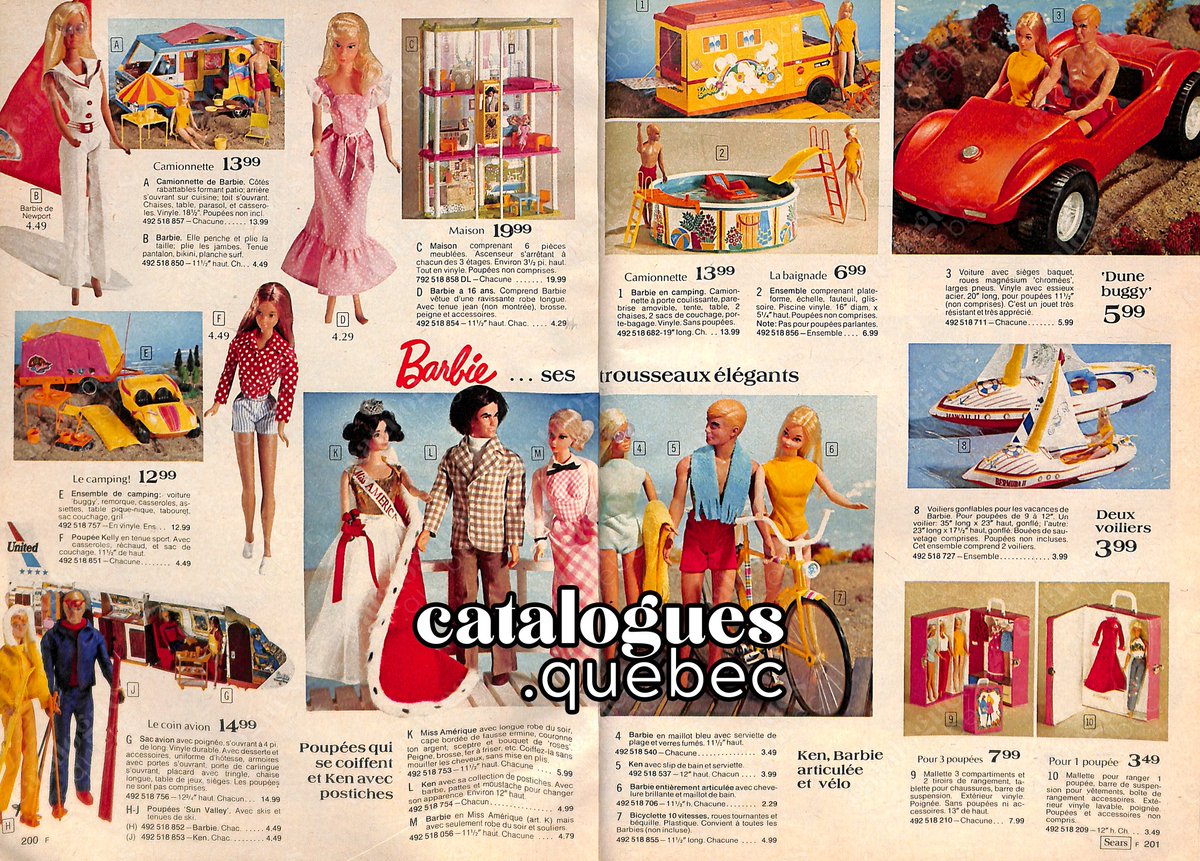 En attendant la chaleur :-D Sears Noël 1974. Pour soutenir Catalogues Québec : buymeacoffee.com/cataloguesqc