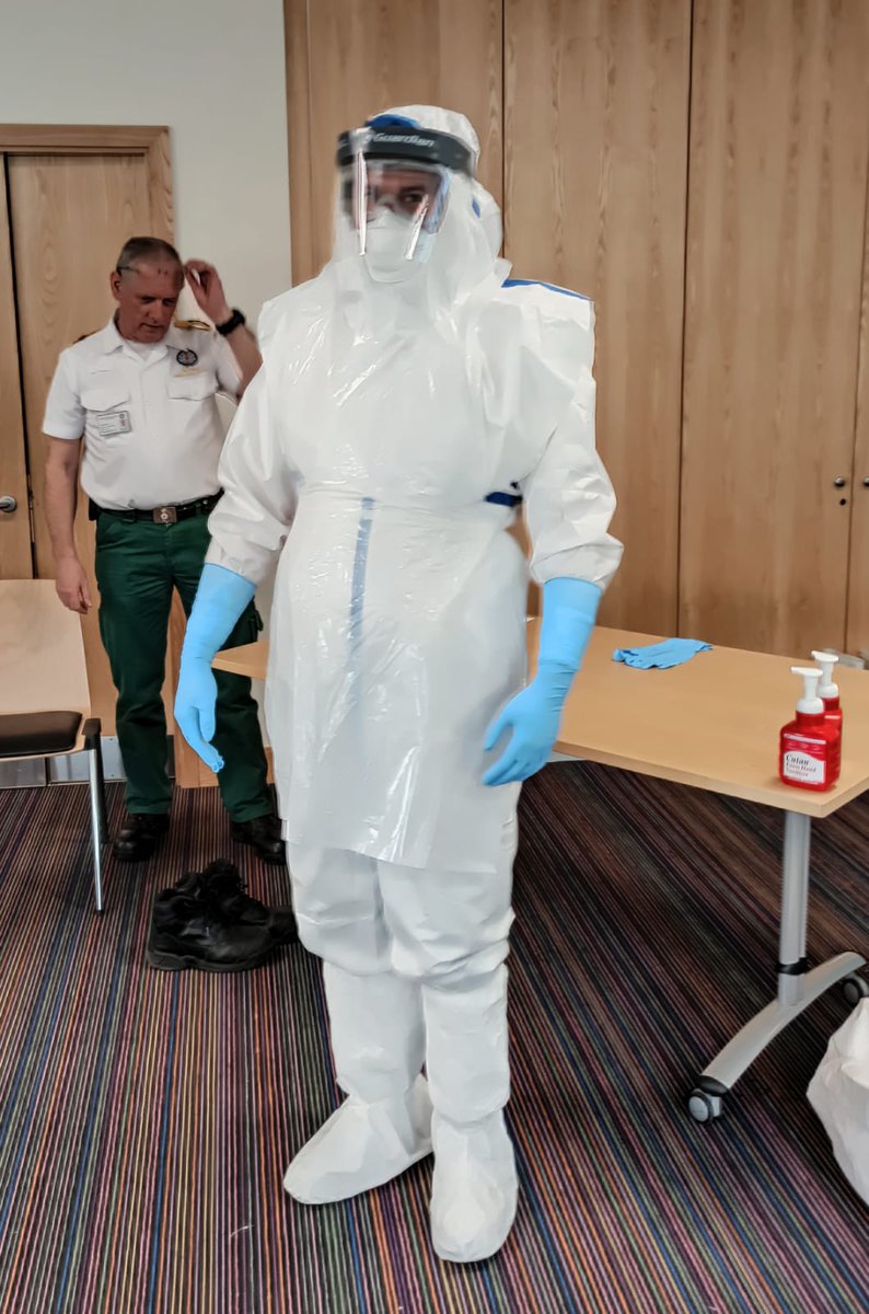 tropicsafe's tweet photo. Visiting the #Health Protection Surveillance Centre of #Ireland (@hpscireland), where Lawrence Kenna, Education &amp; Competency Assurance Officer, shows us how they work for the #InfectiousDiseases prevention and a demo of the Personal Protective Equipment #PPE
·
#erasmusTropicsafe https://t.co/gxBtjyE2pg