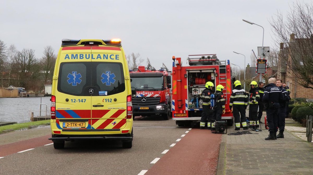 #schiphol #regio #haarlemmermeer #badhoevedorp #schoorsteenbrand Schoorsteenbrand in Badhoevedorp -..
