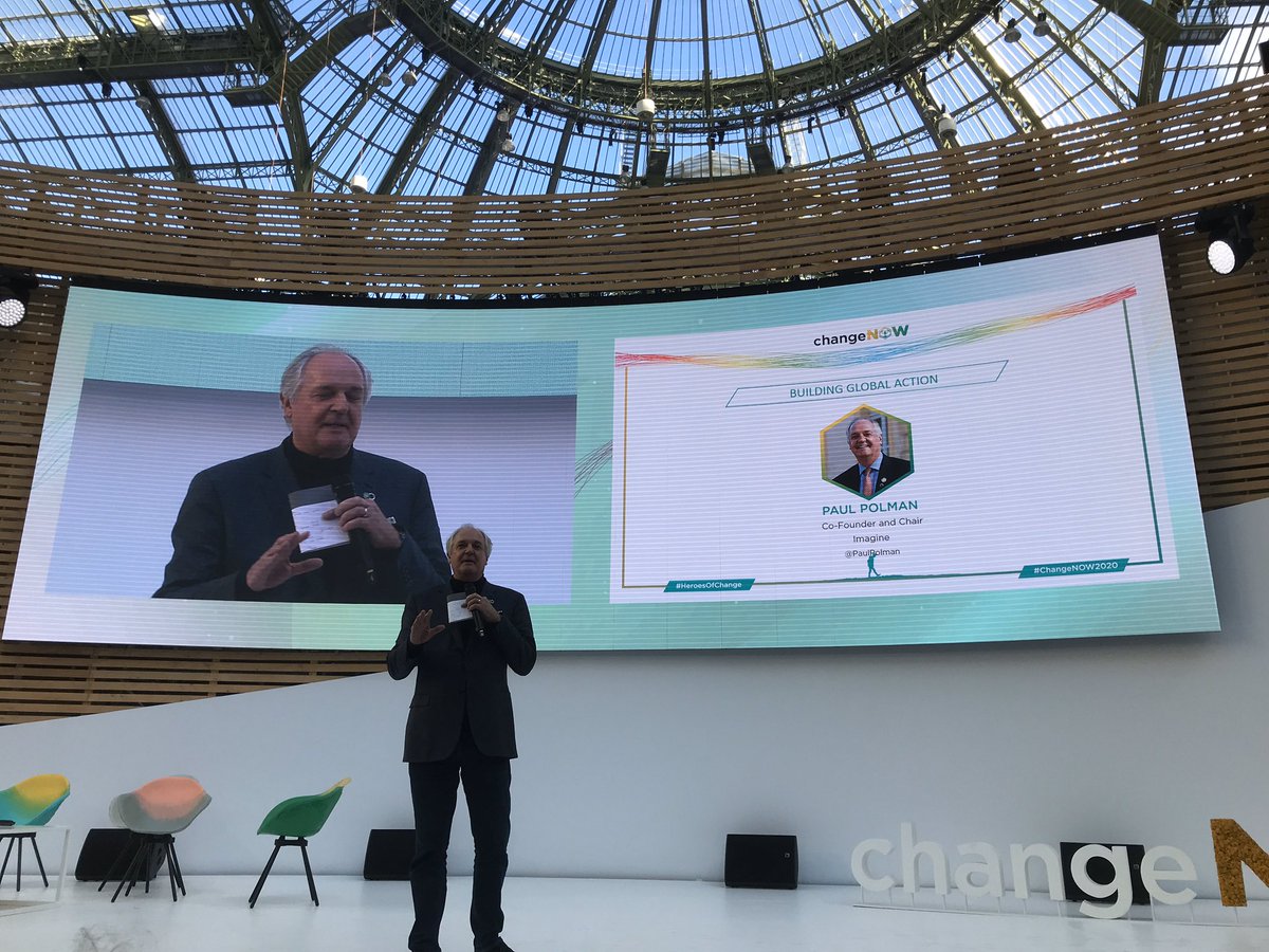Third time visiting @changeNOWsummit listening to <a href="/PaulPolman/">Paul Polman</a> about how sustainable development goals are necessary to balance society.