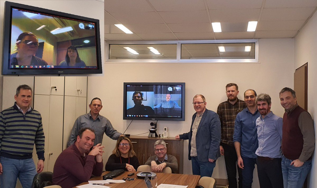 Sherpa4Selfie's tweet photo. Erasmus+ SHERPA project has started!! Partners from Cyprus, Estonia, Finland and Italy enjoyed warm Greek hospitality from the coordinator AETMA Lab at the kick-off meeting in beautiful Kavala on Jan 17!! Happy to collaborate @Sherpa4Selfie #SELFIE_EU https://t.co/yC0g7fD2gD