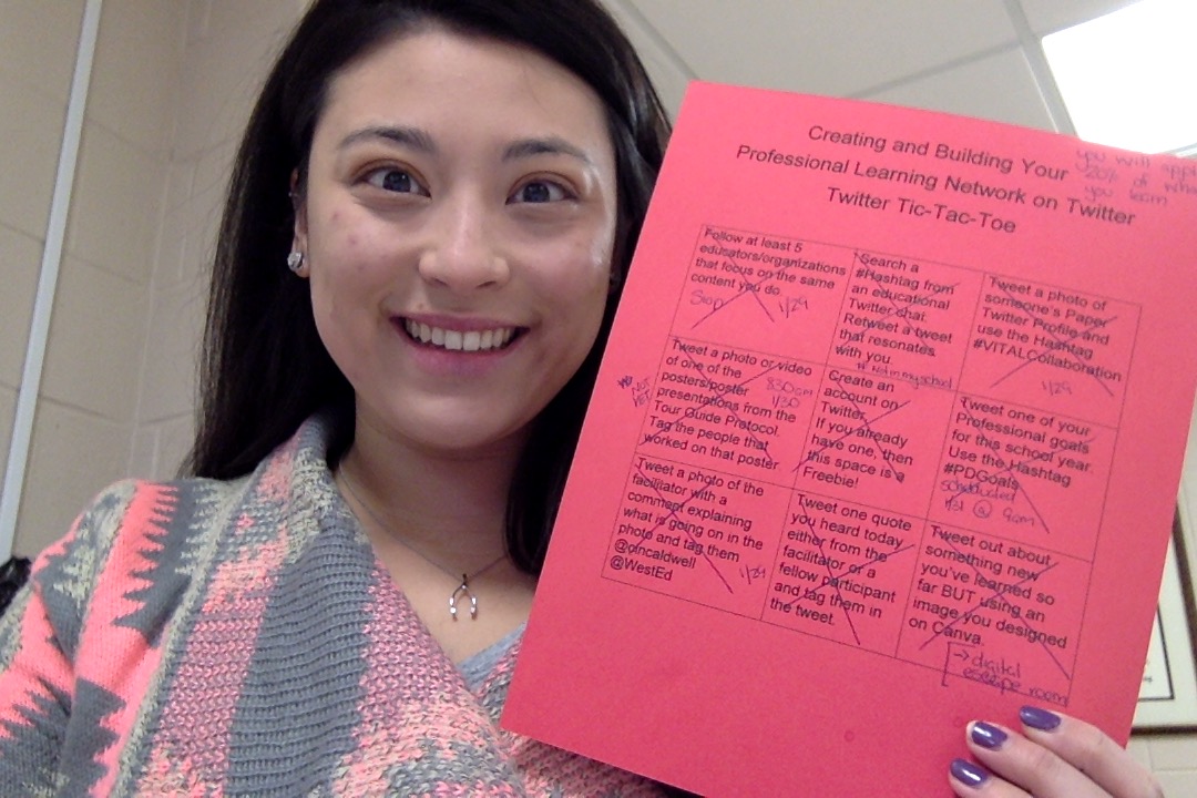 MrsPiedmonte's tweet photo. what a great way to keep people engaged during a 2-day workshop! thanks, @cincald for this great activity, looking forward to using it in my own work 🎉 #mybocesstory #VITALCollaboration @WestEd https://t.co/UrGvRKeOqM