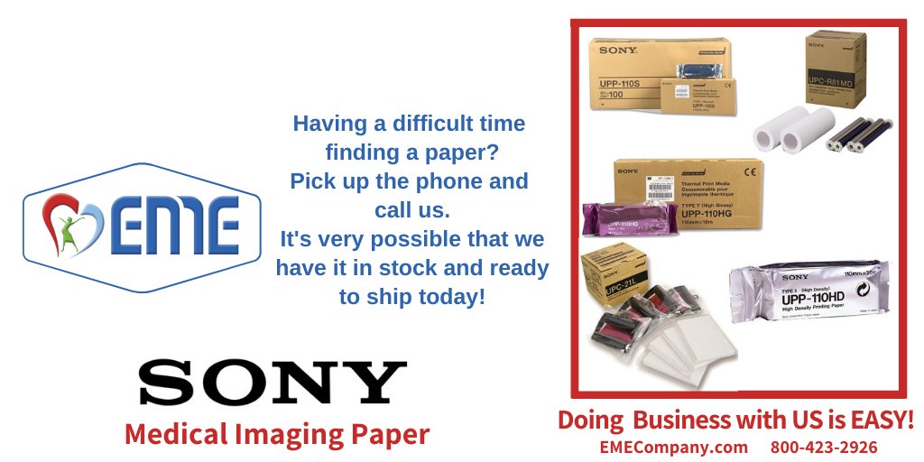 EMECompanyBR's tweet image. In addition to the papers that EME supplies every day, we also maintain an inventory of hard to find papers. Contact us for pricing. emecompany.com/contact #imagingpaper #sony #easytodobusiness #hardtofind #emecompanybr