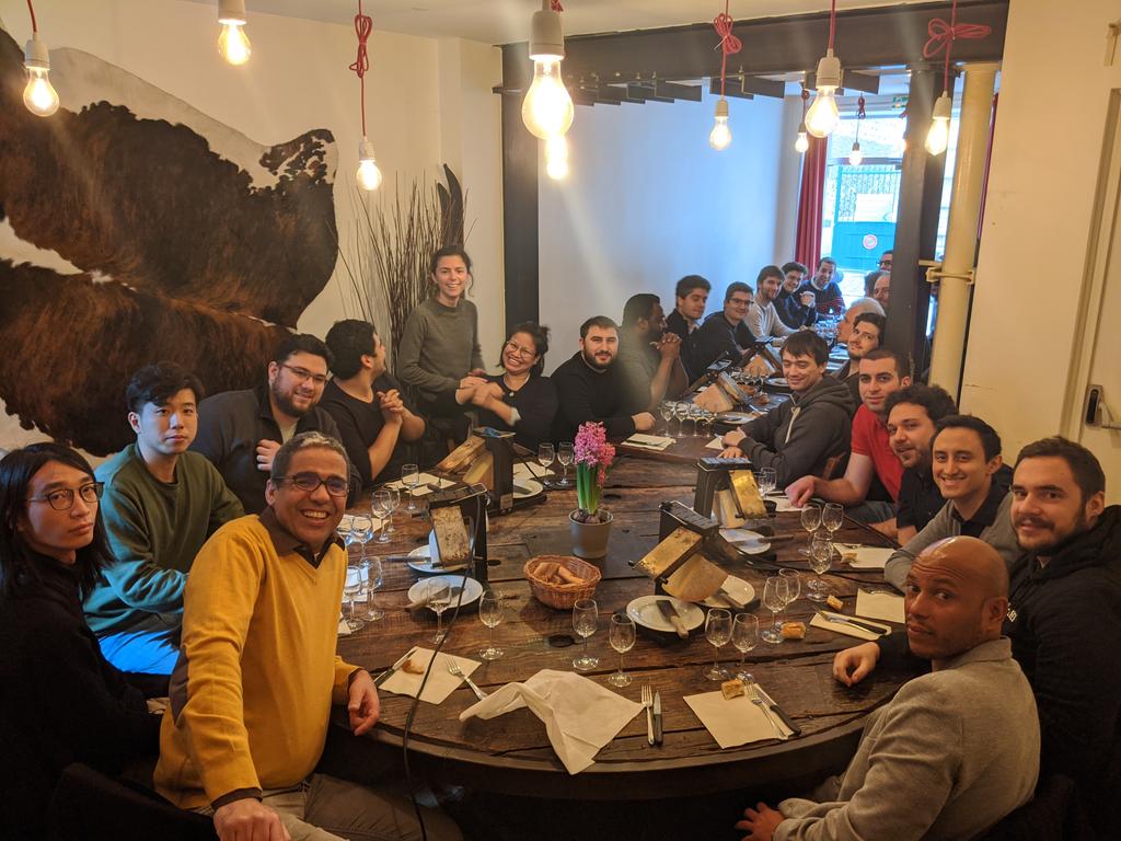 L'équipe au complet pour un déjeuner savoyard 🧀 #kickoff2020 #teambuilding