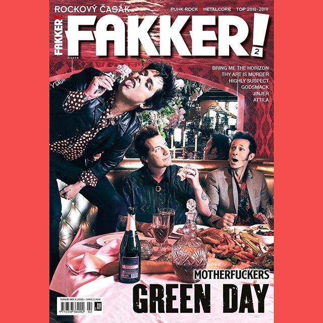 For our Czech friends: album review in Fakker magazine, go get it! 🇨🇿 CU this summer at Masters of Rock [CZ] festival! ⚡️☀️⚡️
@fakker_magazine <a href="/mastersofrock/">Masters Of Rock</a>.cz @bringmethehorizon @thyartinstagram <a href="/godsmack/">Godsmack</a> <a href="/jinjer_official/">JINJER</a> @attilaofficialpage @highlysuspect @greenday #chech…