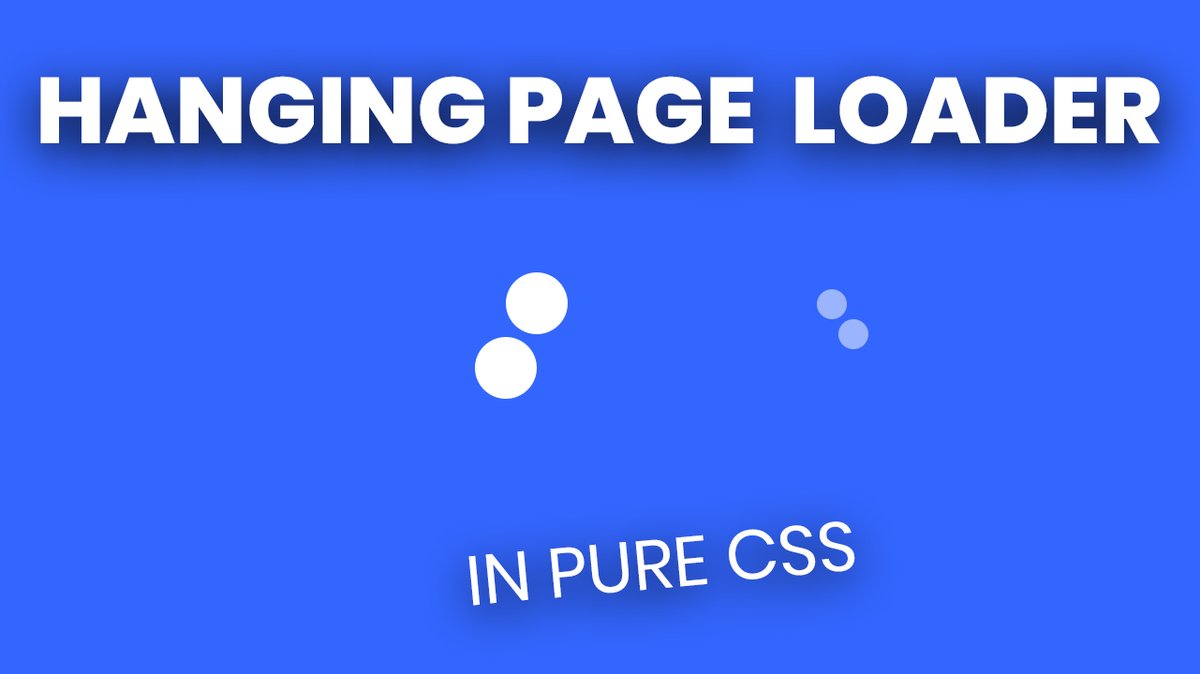 SoftCodeYT's tweet image. Pure CSS Page Loader Animation Effects | CSS Animation | Html and CSS
youtu.be/vcvhN3Fi9eE