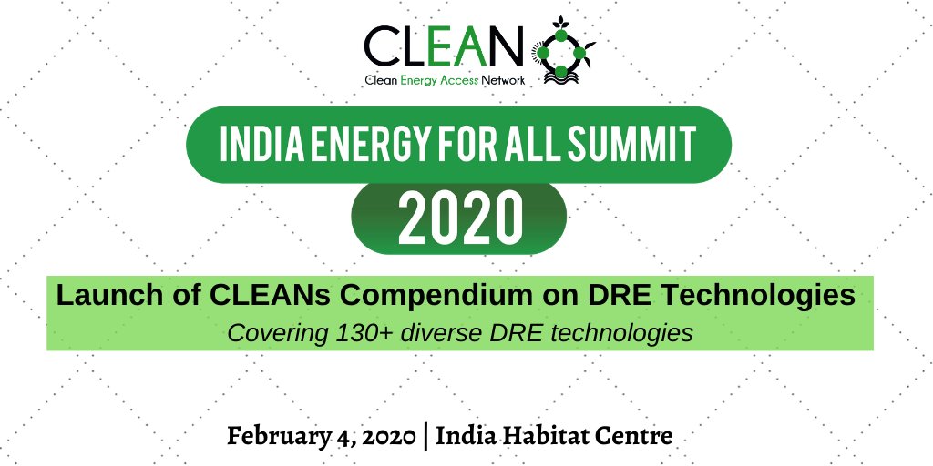 thecleannetwork's tweet photo. CLEAN Compendium launch on February 4!

@thecleannetwork is launching a comprehensive collection of diverse DRE technologies at #IEAS2020
Join us on February 4, 10 AM onwards for the compendium unveiling.
Register: https://t.co/AwoBhqzOdT https://t.co/lG0oQSb2uc