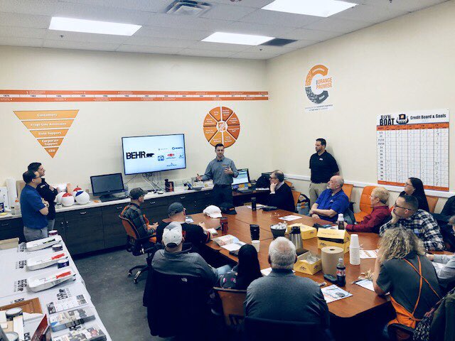 grantdilworth's tweet photo. Thank You @HomeDepot! An honor to work with the finest Home Depot Team leaders in Kansas City daily. This was a day of appreciation and shared knowledge. Thank you for the support @ShowMeShawnD196 and @Melissa_DHRM196! @BehrPaint https://t.co/UYVBjHgYbz