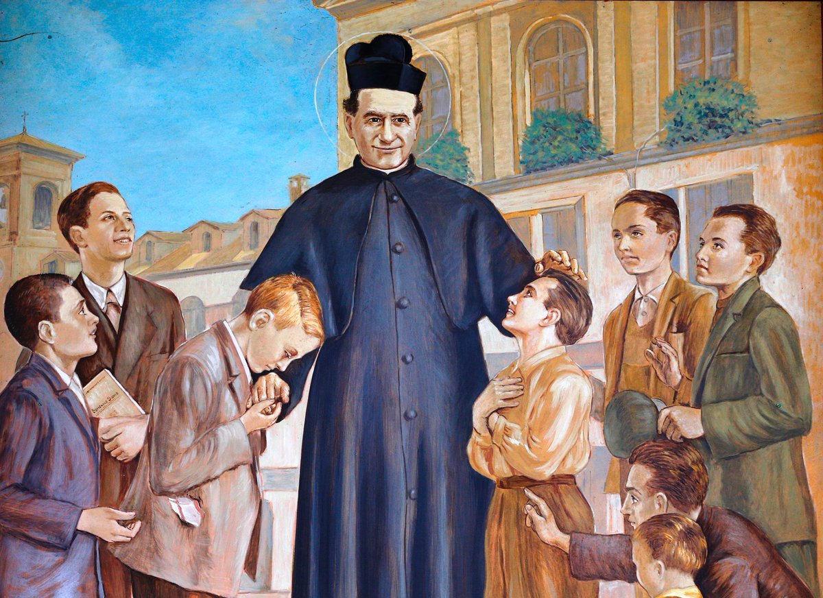 "Do not put off till tomorrow the good you can do today. You may not have a tomorrow". Happy Feast of Saint John Bosco...