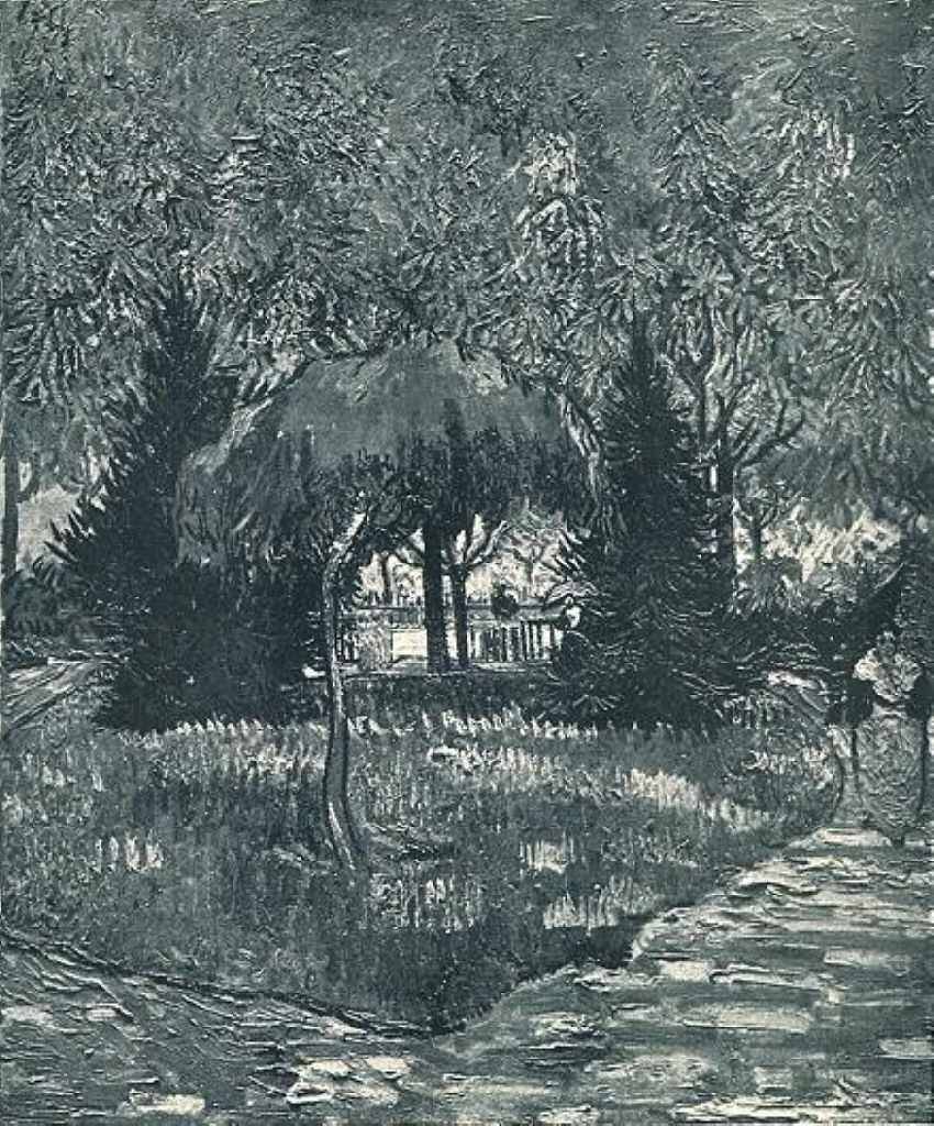 vangoghdailygallery:

  The Park at Arles with the Entrance Seen through the Trees