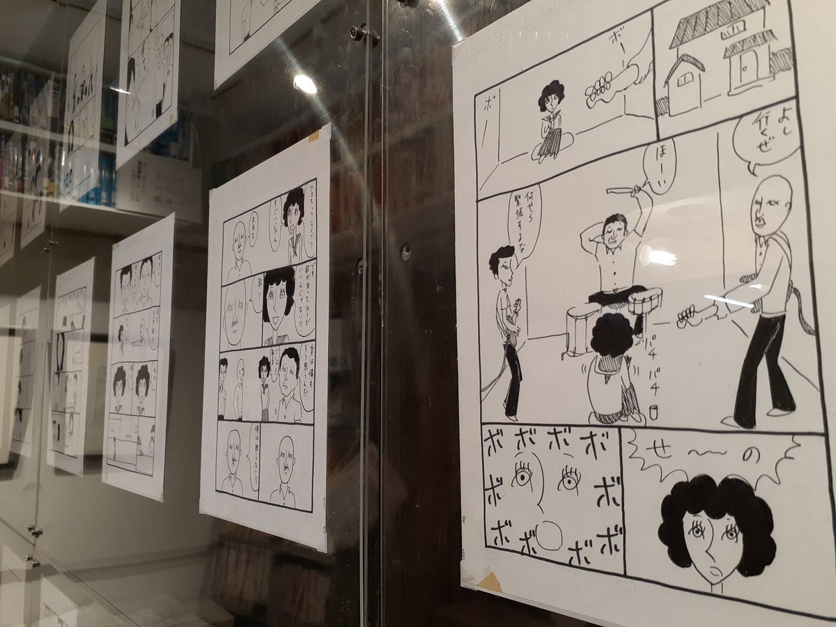 黒木 貴啓 En Twitter 大橋裕之 音楽 原画展 マンガナイトbooks 修正はホワイトじゃなくて白い紙で張り付けるスタイルなのがキュンときた T Co Cittpf7c0c