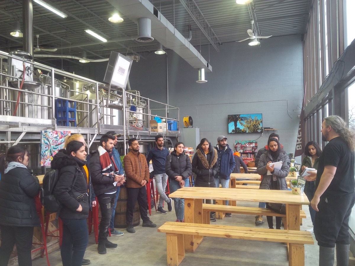 ChairCCABES's tweet photo. Thank you @commongoodbeer and Master Brewer Jeff for touring @CentennialEDU Food Science students through your brewery. A lot of science and art goes into brewing great beer! https://t.co/JLjgveTPg2