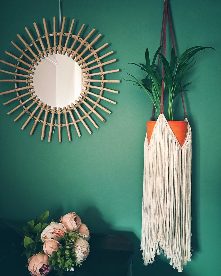 Northerntangle's tweet photo. Excited to share this item from my #etsy shop: Macrame fringed plant hanger 'Lulu' | pot hanger | hanging planter | knotted plant hanger | 70s style vintage macrame https://t.co/r1CjxERv8o https://t.co/oeUNInWCrL