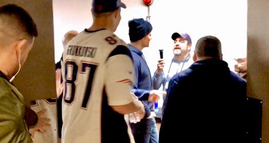 Exclusive image of Greg Hill’s one-on-one interview with The G.O.A.T. during Super Bowl week in Atlanta. <a href="/TheGregHillShow/">The Greg Hill Show</a> <a href="/WEEI/">WEEI</a> <a href="/TomBrady/">Tom Brady</a>