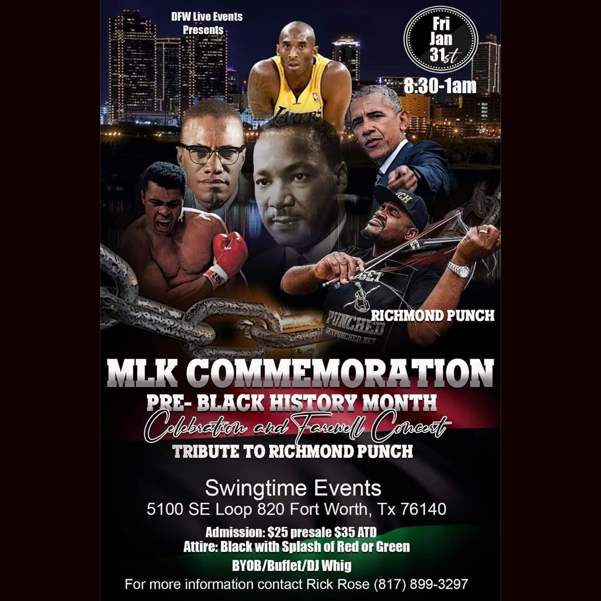 SupermanandWW's tweet photo. Tonight, Jan 31, 2020 
https://t.co/0gUUwB1CAB

TICKETS ARE NOW $25
Special Guests:

Richmond Punch
@violinrichmond 

Michael Guinn - Co-Host
@jordanmichaelg99

Shaun Martin - Grammy Winner/Performer
@shunwun

#SWINGOUTFIDDLE

@VIOLINRICHMOND @FLAVORSAMERICA @SUPERMANANDWW https://t.co/Si68TfrKqv