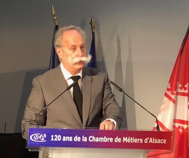 Eric_Plestan's tweet photo. Aux côtés de @bernard_stalter pour célébrer les 120 ans de la @CMA_Alsace, en présence de @JeanROTTNER et @j_gourault 
#artisanat #territoires https://t.co/T3bXV1yFW8
