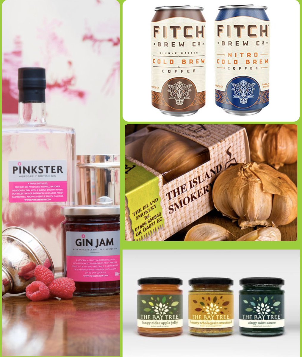 TheCressCo's tweet photo. Drum roll please! Delighted to have these producers onboard @TSmokery @TheBayTree @PinksterGin @fitchbrewco See our brand new catalogue to view full listings 💚 #gin #ginjam #pinkgin #coldbrewcoffee #nitrocoldbrew #garlicbulb #smokedgarlic #chutney #jams https://t.co/UrY0ml81JN