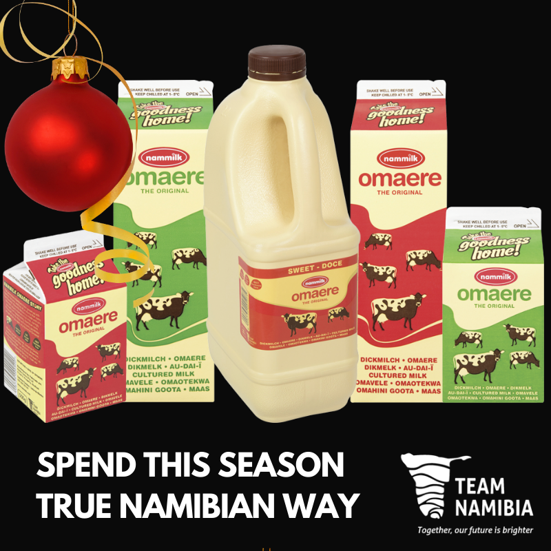 TeamNamibia's tweet photo. What were you up to this JanuWorry? #Nammilk @ohlthaverlist. #IssaWrap 💃🕺🛒🍹🍾
@TeamNamibia Support Local This Festive 2019 Campaign ends today at midnight.
All prizes are courtesy of different #TeamNamibiaMembers. https://t.co/W7e1LD8n9J