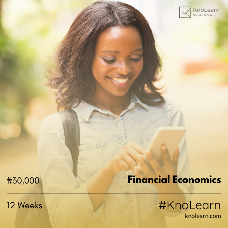 Our eLearning Financial Economics course, enables our students understand the process of analyzing the use and distribution of resources in markets.

Enrol now - ow.ly/6BbU50y7Pm9

#KnoLearn #ELearning #Career #FinancialEconomics