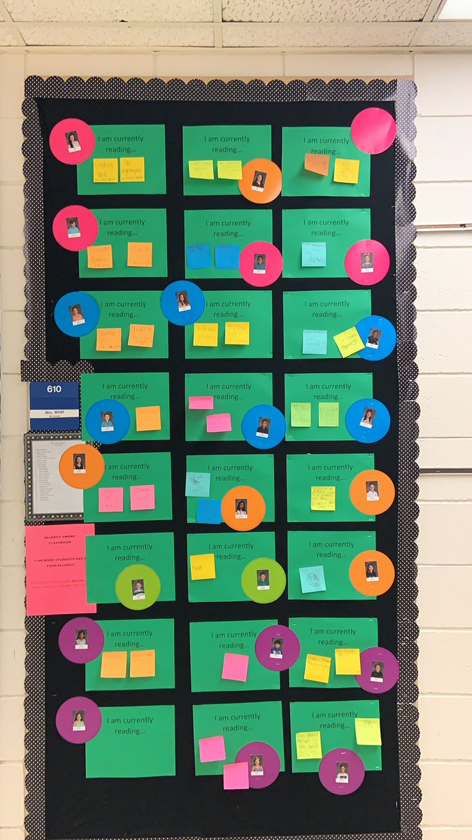 LitCoachWhitt's tweet image. This simple bulletin board has already sparked many conversations in our classroom about book choice, volume reading, and recommendations. So what are you currently reading? #fhsdlearns