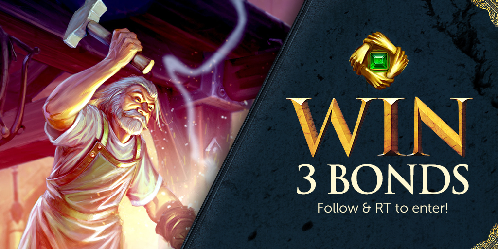 RuneScape's tweet image. It's that time of the week everyone: #FreeStuffFriday!!

💰💰💰 Follow &amp;amp; RT to enter for a chance to WIN 3 Bonds.

Winner announced Monday after the update.