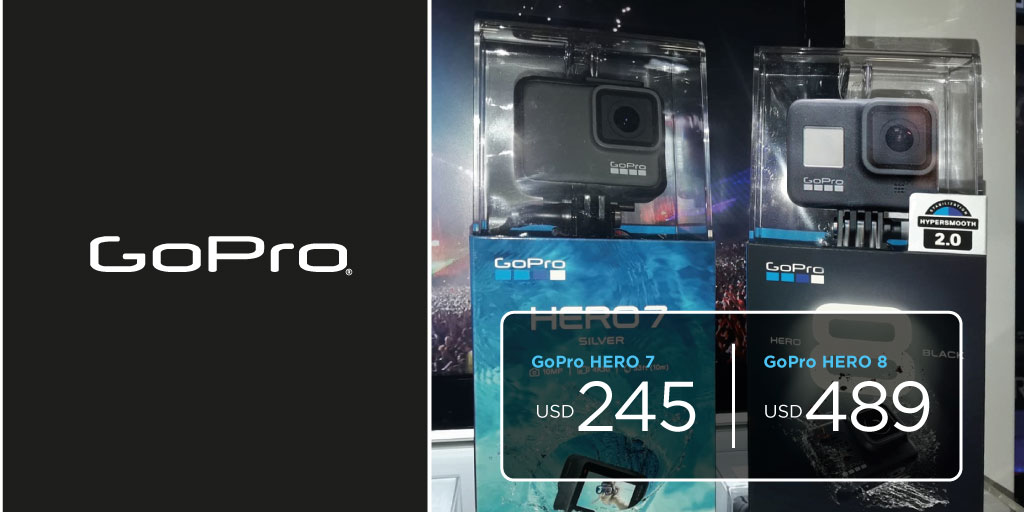 NeutralDutyFree's tweet photo. Porque você pediu, #GoPro já está em nossas lojas. Corra e venha buscar a sua na #NeutralByLuryx 

Vos lo pediste, #GoPro está en nuestras tiendas. ¡Corre, vení a buscar la tuya en #NeutralByLuryx https://t.co/otgtTxALnx