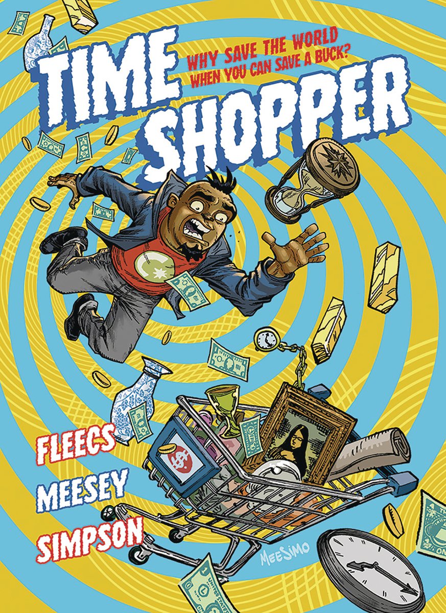 ActionLab's tweet photo. RT @ComicCrusaders: #Review: Time Shopper @TonyFleecs #ToneRodriguez @ActionLab @chinodt #SCORE: 5/5 #BiLinGualReview #comics https://t.co/BWj5Lq9Szx https://t.co/DwbXpyE29c