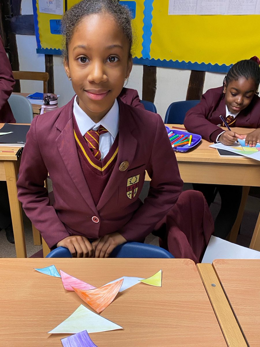 WickhamCourtSch's tweet photo. Year 5 having celebrating Chinese New Year by learning about the ancient art of Tangrams.  #wcsmaths #wcsyr5 https://t.co/K1AqwReGqL
