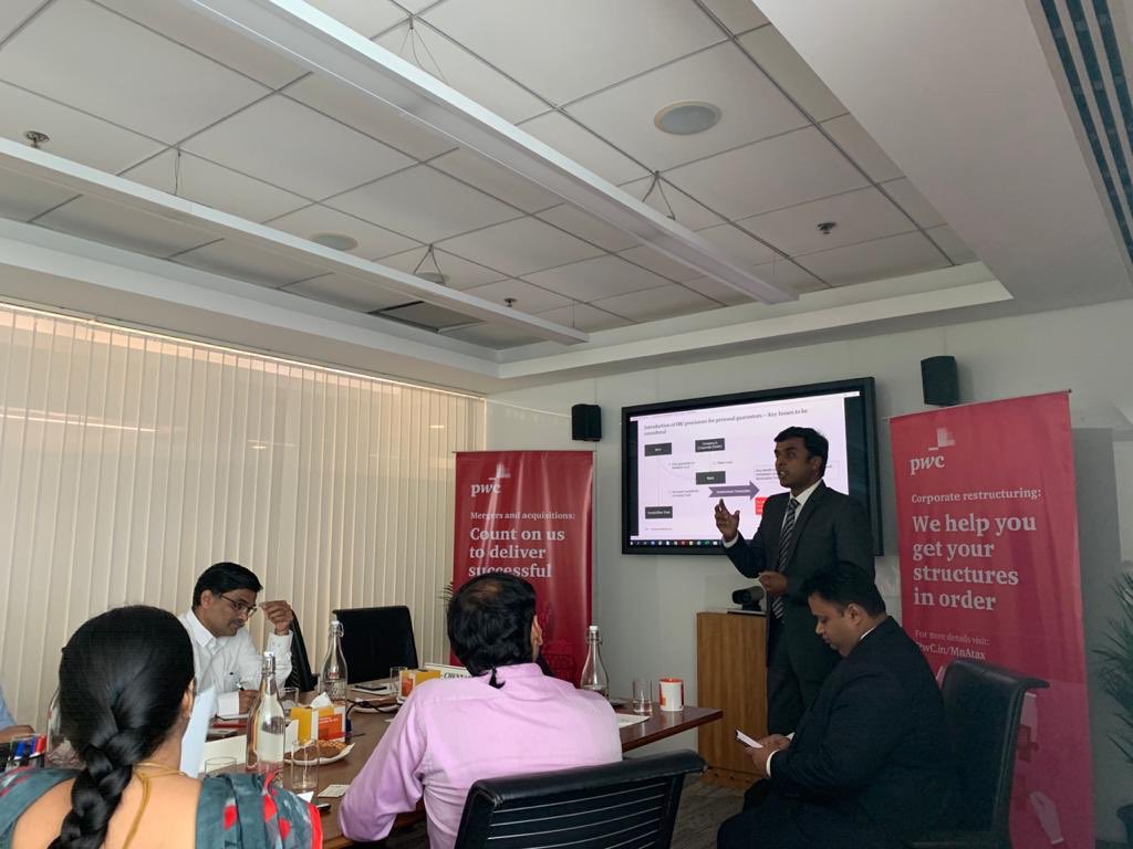 Ashish_nhr's tweet photo. Insightful discussions at @PwC_in #Nextcurve #IBC round table in #Chennai today. #BeyondtheDeal #PwC_Deals https://t.co/DdTcAjGIMx