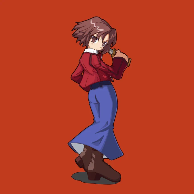 両儀式。Shiki Ryougi. 