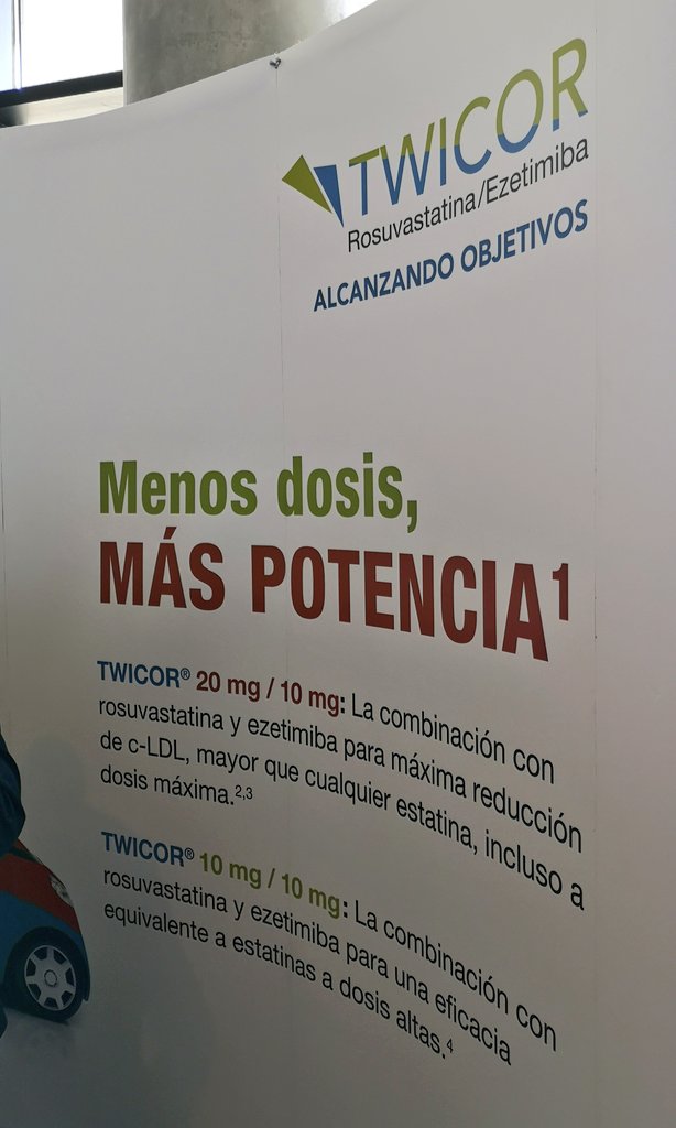 MiquelFarres's tweet image. Sólo 2 ponentes con declaración de conflicto de intereses, tan rápida q no se podía leer
Con comentarios como:
"El LDL como más bajo mejor, sin límite inferior", en charla Rosuvastatina/Ezetimibe. Parece q a partir de ahora hay que tratar las aguas con estatinas... #APDaysemFYC