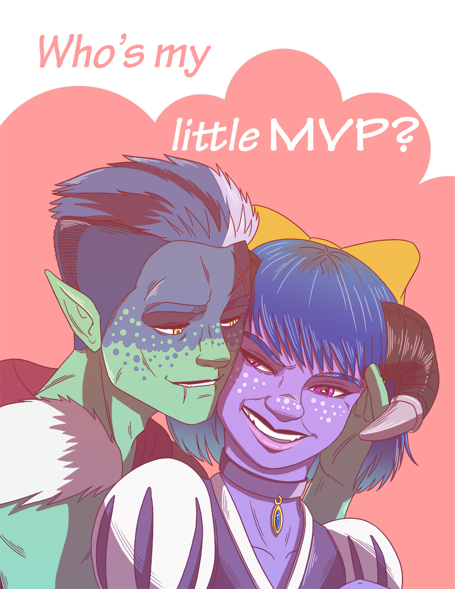 DigitalRPL's tweet image. Jester Lavorre is the MVP of Campaign 2 Episode 93!!!

"Jester Lavorre MVP" by @DigitalRPL deviantart.com/digitalripplea…

#Critter #CriticalRole #CriticalRoleFanArt