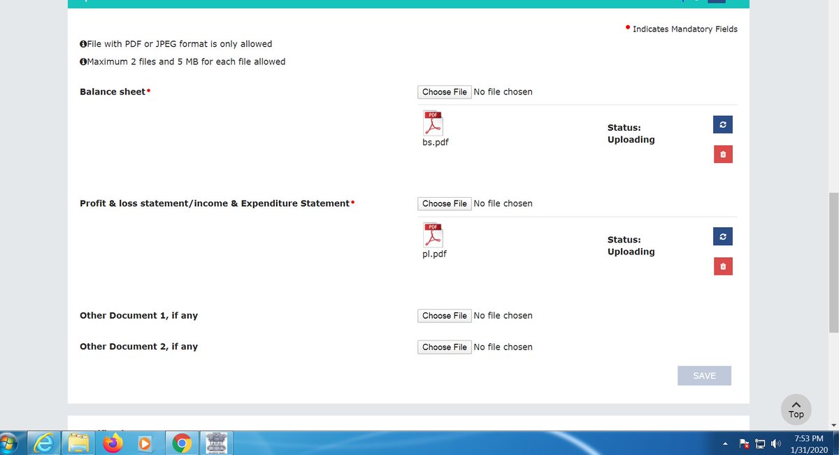 It took almost an hour to logged in but now not been able to upload b/s and p/l😰😰😰😰😰😰 #gstr9,#GSTR9C ,#Gstnfailed
