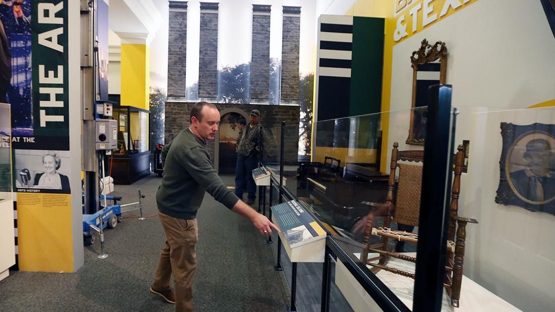 wacotrib's tweet photo. Baylor's past, present and future highlighted in new Mayborn Museum exhibit https://t.co/d9wOsBCIrp https://t.co/PdAdz4gJJK