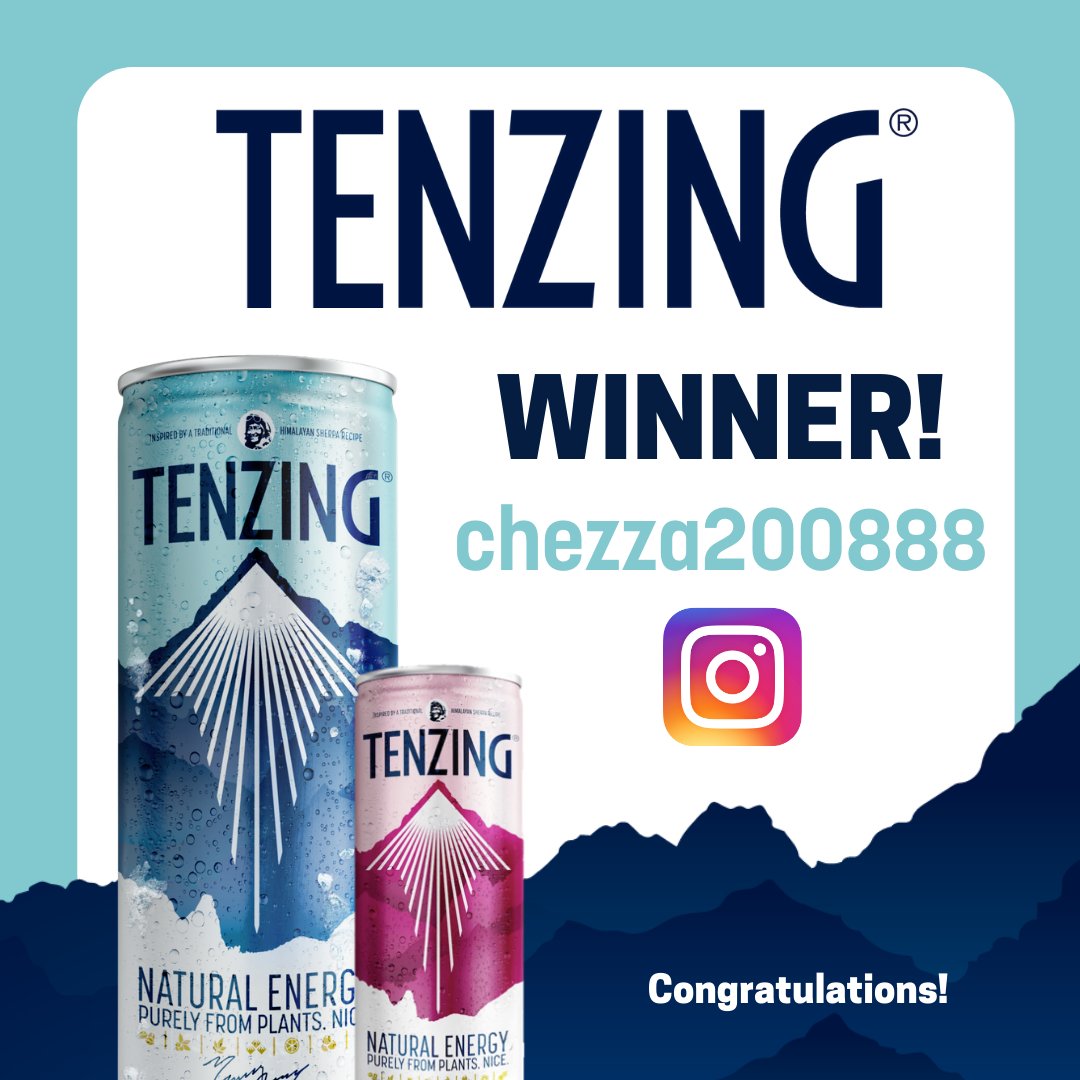 TheWorkPerk's tweet photo. A big congratulations to our Tenzing #competition winner chezza200888 on Instagram 🎉 You've won a pack of Tenzing Original, new Tenzing Raspberry &amp; Yuzu, and a copy of Jamling Tenzing's book "Touching my Father's Soul"! ⚡️🙌 #WorkPerkWinner #TheWorkPerk https://t.co/WbB91uyXZ4