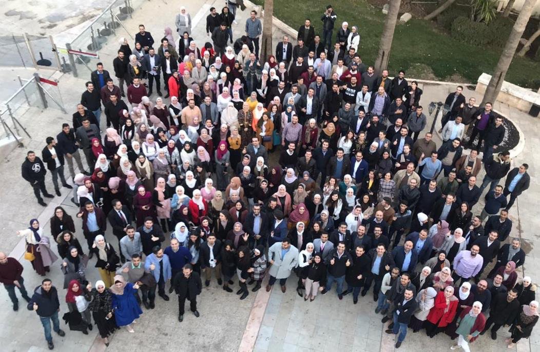 فريق موضوع خلال الاجتماع السنوي ٢٠٢٠