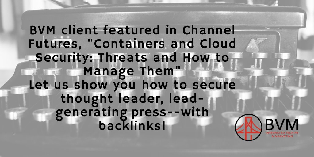 bvm_marketing's tweet photo. Check it out: https://t.co/qVMKuzw2ws
@anexinet @ChannelFutures #datacenterpr #cloudsecurity #security #PR #cloud https://t.co/t2HLQr4Hl9