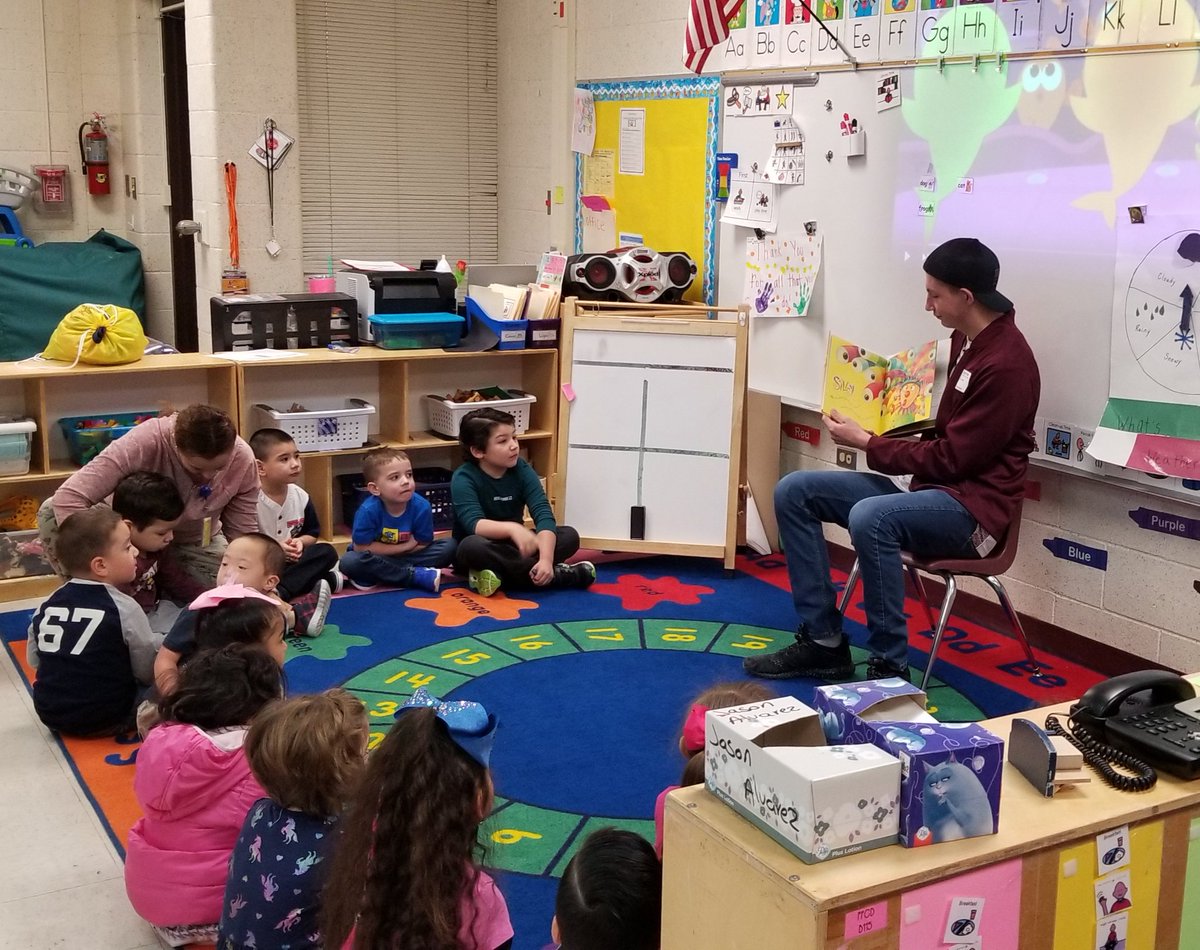 Thank you <a href="/Marshall_Hoops/">Marshall Basketball</a> for being our guest readers in Pre-K and Kindergarten this morning!   🏀📚📚🏀
<a href="/NISDMarshall/">NISDMarshall</a> 
<a href="/NISD/">Northside ISD</a> 
<a href="/CoachJaklich/">Bobby Jaklich</a> 
<a href="/ElrodKinder/">Elrod Kinder</a>
#RootEdElrod
#nisdlegends