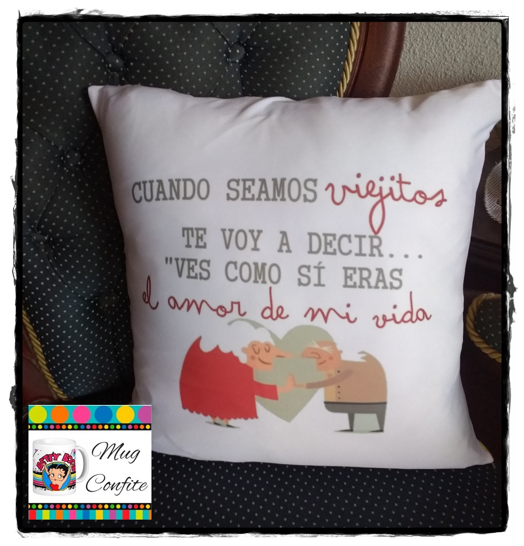 Mug Confite on X: Cojines personalizados con tu frase favorita. #detalles # cojines #almohada #amor  / X