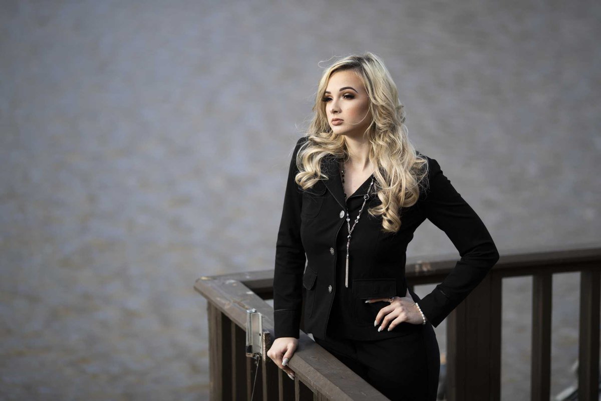 Courtney Litvak, 21, is a human trafficking survivor from Katy. Litvak and her mother, Kelly Litvak, run a nonprofit called Childproof America that offers trainings for schools and families on how to prevent children from getting pulled into trafficking. 

(Photo by Marie D. De Jesús/Houston Chronicle)