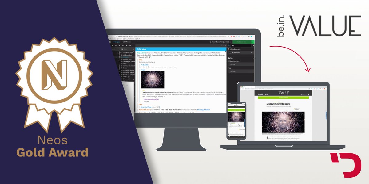 Sophisticated Multichannel Platform based on Neos CMS