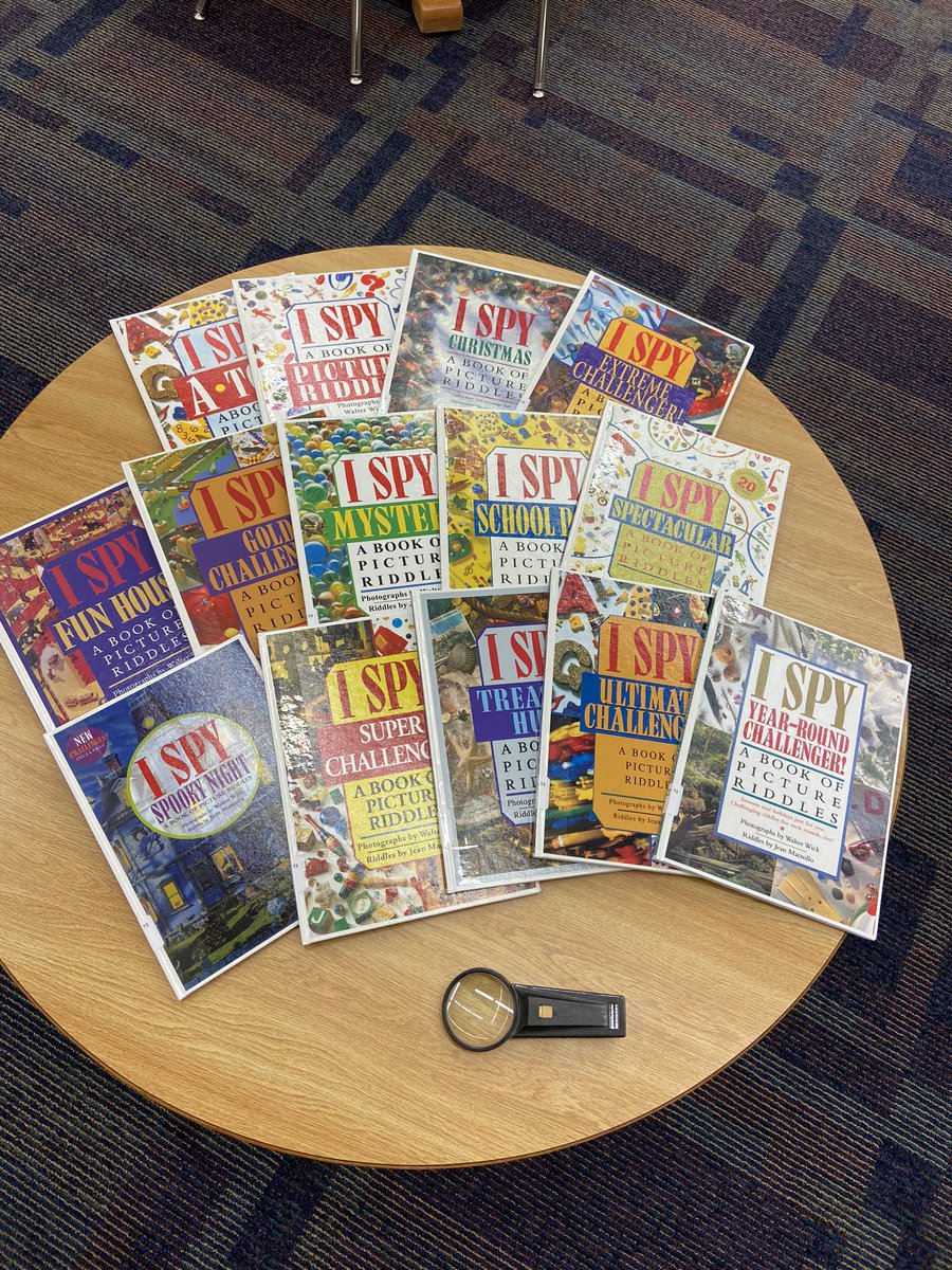 LALibrary1's tweet photo. Do you spy something new in the Lake Agassiz Library? #LakeAgLibrary #gfpsla #GFschools https://t.co/BSb5LVt6WH