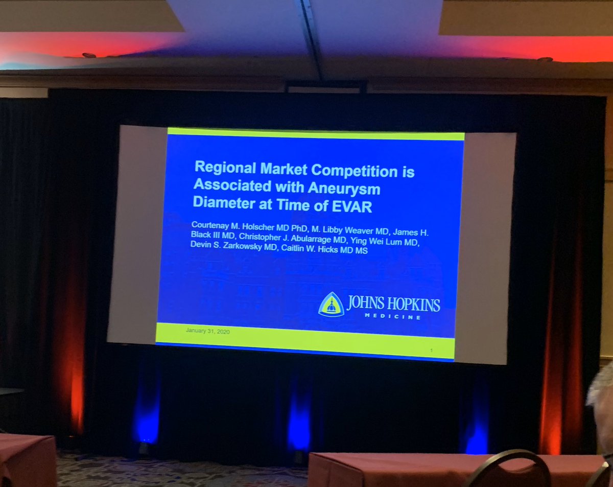 Don’t be pressured into treating patients against guidelines. Original idea and great presentation by <a href="/CaitlinWHicks/">Caitlin Hicks MD, MS</a> and colleagues #VESS2020