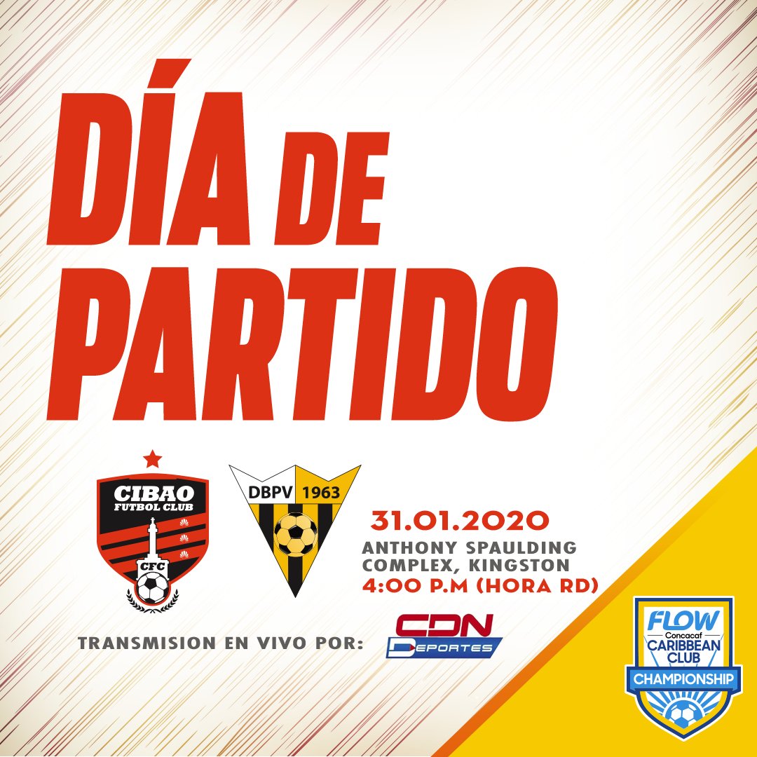 CibaoFC's tweet photo. ¡Día de partido! #CibaoFC vs #DonBoscoPV | 4:00 p.m. (Hora Dominicana) | Transmisión en vivo por #CDNDeportes ¡Apóyanos y vive la pasión junto a nosotros! #VivimosLaPasion #CaribbeanClubChampionship #CFCCC2020 #SomosCibaoFC #SomosDominicanos 🧡🔥🍊⚽️🇩🇴 https://t.co/ZRqCukYxw6