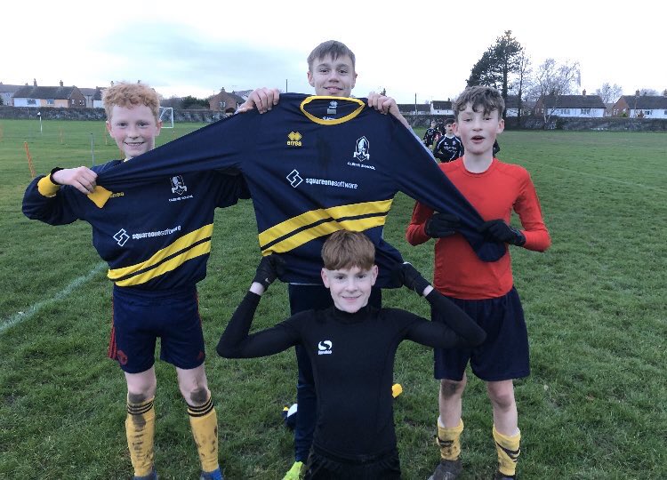 @CleeveSchoolPE (@cleeveschoolpe) on Twitter photo This week saw our Year 9 boys football team debut their brand new kit against <a href="/PatesSport/">Pate's Sport</a>, and coming away with a team win 5-3 ๐๐ฝWell Done boys! โฝ๏ธ
A big thank you to our kit sponsor SquareoneSoftware - donโt they all look great!
#football
#sponsor
#squareonesoftware This week saw our Year 9 boys football team debut their brand new kit against <a href="/PatesSport/">Pate's Sport</a>, and coming away with a team win 5-3 ๐๐ฝWell Done boys! โฝ๏ธ
A big thank you to our kit sponsor SquareoneSoftware - donโt they all look great!
#football
#sponsor
#squareonesoftware